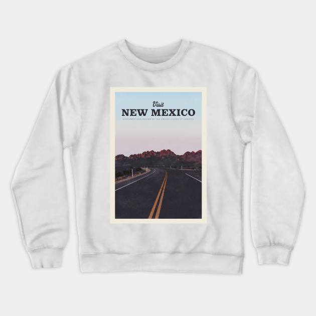 Visit New Mexico Crewneck Sweatshirt by Mercury Club